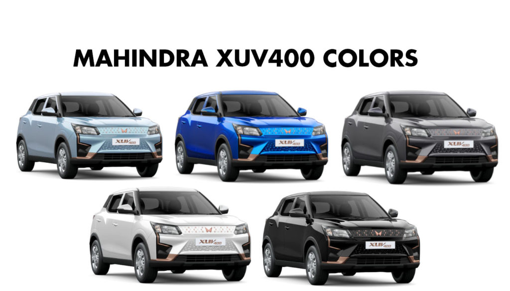 Mahindra XUV400 Colors All Colors XUV400 Electric 1024x585 1